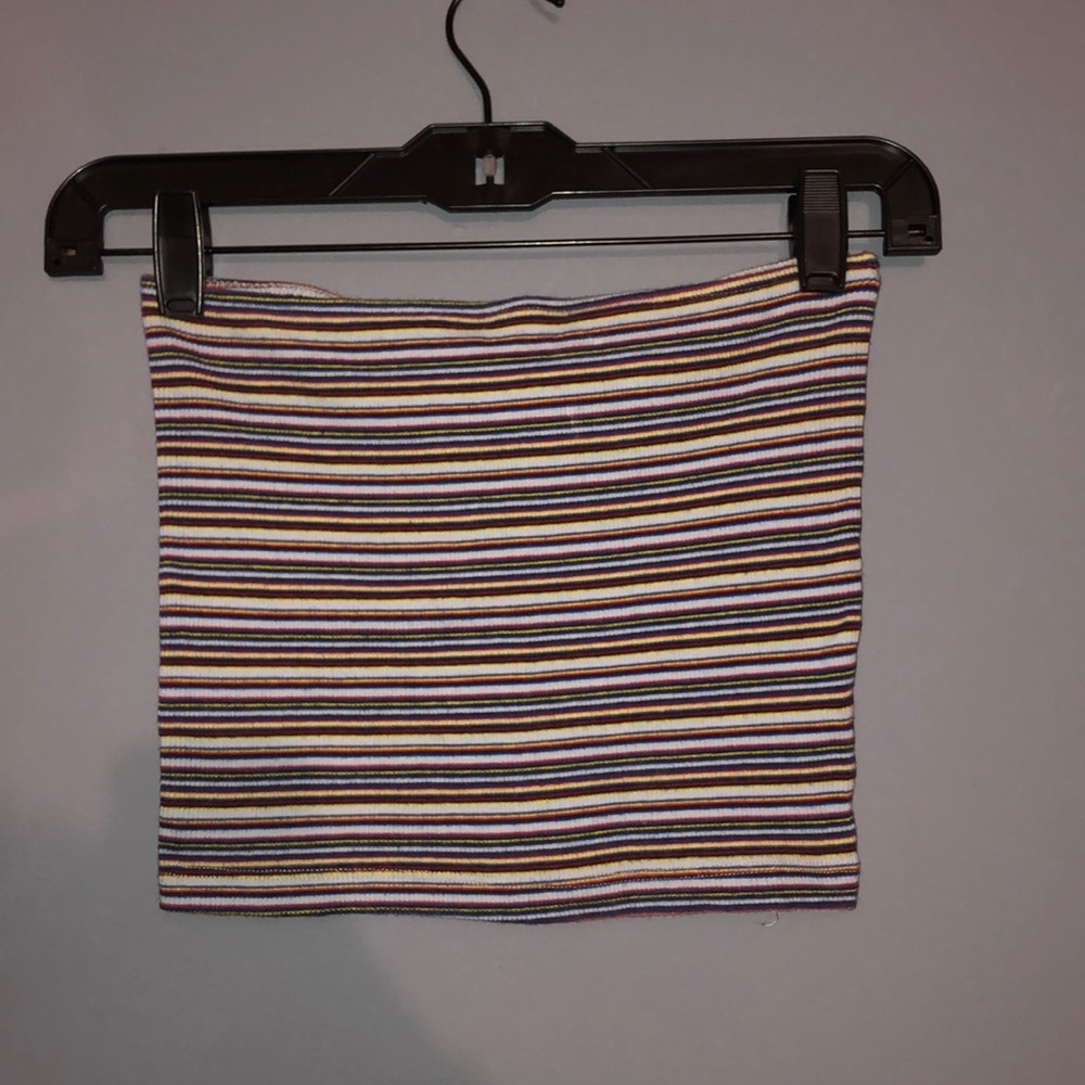 Brandy Mellvile tube top